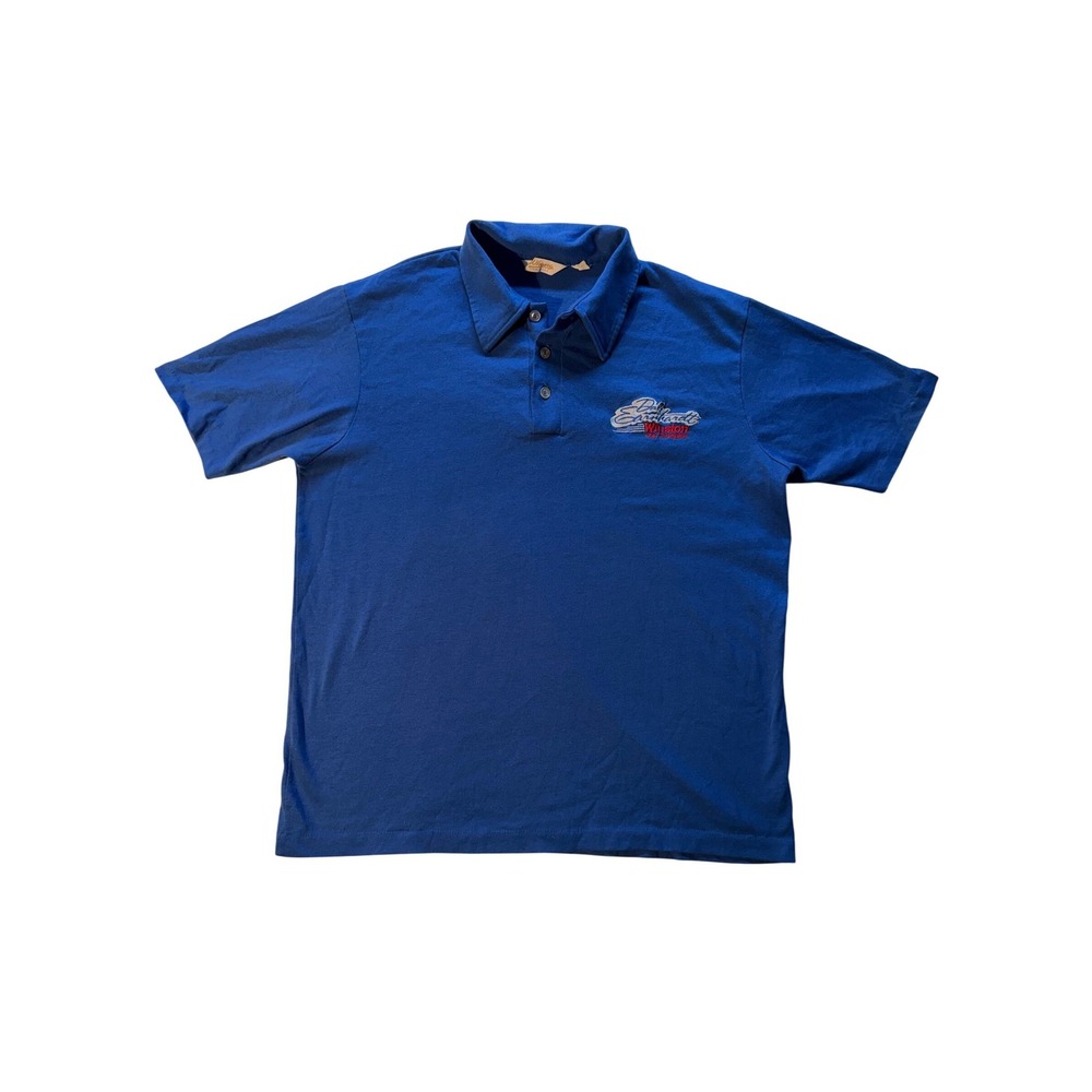 Vintage Dale Earnhardt Winston Cup Champion Polo Shirt Blue Mens XL Whung USA